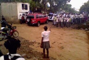 rain run off in port-de-paix